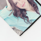 Couverture Polaire 20 photos collage personnalisé (Coin)