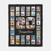 Couverture Polaire 20e anniversaire Famille Photo Collage 49 Photogra (Devant)