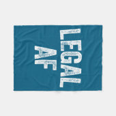 Couverture Polaire 21st Birthday Legal Af Long Sleeve  (Devant (Horizontal))