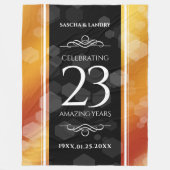 Couverture Polaire 23e anniversaire de Mariage de Topaz impérial (Devant)