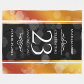 Couverture Polaire 23e anniversaire de Mariage de Topaz impérial (Devant (Horizontal))