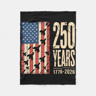 Couverture Polaire 250 Ans 250e Anniversaire Américain Drapeau États-