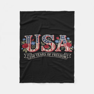 Couverture Polaire 250 Ans Américain 1776 2026 250e Anniversaire Usa