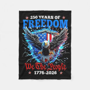 Couverture Polaire 250 Ans Américain 1776 2026 250e Anniversaire Usa