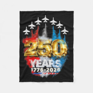 Couverture Polaire 250 Ans Américain 1776 2026 Amérique 250e Quatre