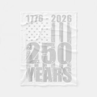 Couverture Polaire 250 ans d'anniversaire de l'Amérique 250e Indépend