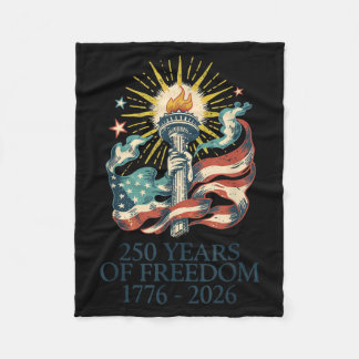 Couverture Polaire 250 Ans De Liberté 1776-2026 Usa Anniversaire 4