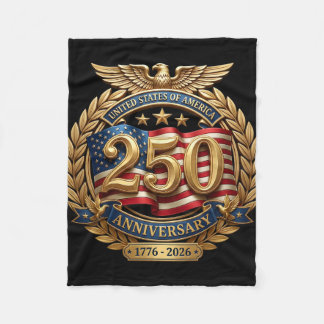Couverture Polaire 250e anniversaire États-Unis 250e jour de l'indépe