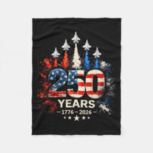 Couverture Polaire 250e anniversaire Usa Patriotique 250 ans