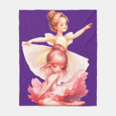 Couverture Polaire 2 Belle ballerine (Devant)