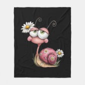 Couverture Polaire #2 L'escargot t'aime (Devant)