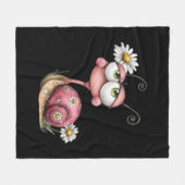 Couverture Polaire #2 L'escargot t'aime (Devant (Horizontal))