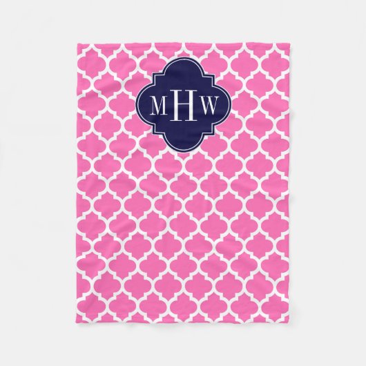 Couverture Polaire 2 Wht Moroccan (Devant)