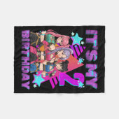 Couverture Polaire 2 Years Old Birthday K P Kids 2nd Birthday Girls K (Devant (Horizontal))