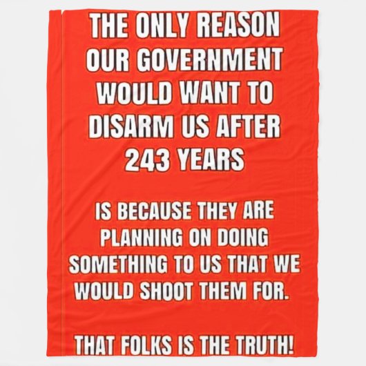 Couverture Polaire 2e AMENDEMENT (Devant)