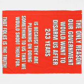 Couverture Polaire 2e AMENDEMENT (Devant (Horizontal))