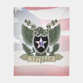 Couverture Polaire 2e division d'infanterie Vétérinaire (Devant)