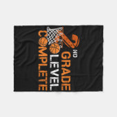 Couverture Polaire 2nd Grade Level Complete Sketll Last Day Of School (Devant (Horizontal))