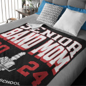 Couverture Polaire 30"x40" School Band Senior Mom Stadium