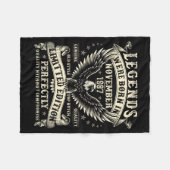 Couverture Polaire 38 Year Old Bday For Men 38th Birthday November 19 (Devant (Horizontal))