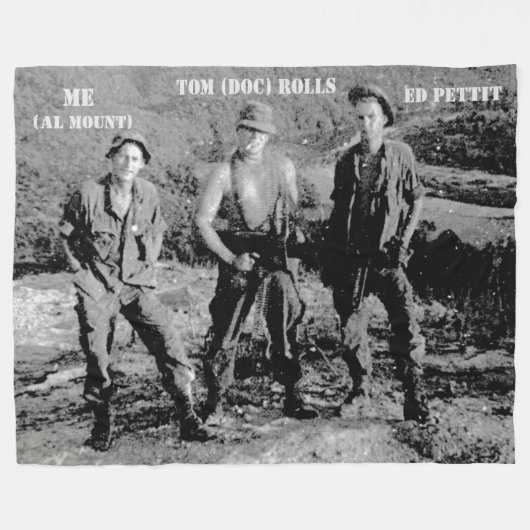 COUVERTURE POLAIRE 3 AMIGOS, VIETNAM 1968 (Devant (Horizontal))