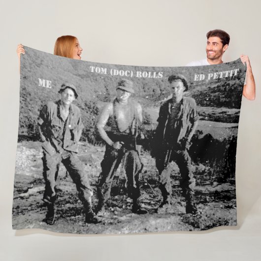 COUVERTURE POLAIRE 3 AMIGOS, VIETNAM 1968 (En situation)