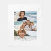 Couverture Polaire 3 Collage De Photo Inégal - Funky Quadrilatéral Ar (Devant)