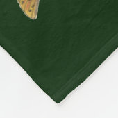 Couverture Polaire 3 truites pour pêcheurs de mouches et pêcheurs (Coin)