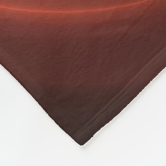 Couverture Polaire 3D Spirale Abstraite couleurs chaudes Art fractal  (Coin)