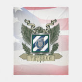 Couverture Polaire 3e division d'infanterie Vétérinaire (Devant)