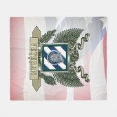 Couverture Polaire 3e division d'infanterie Vétérinaire (Devant (Horizontal))