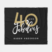 Couverture Polaire 40 et fabuleux (Devant (Horizontal))