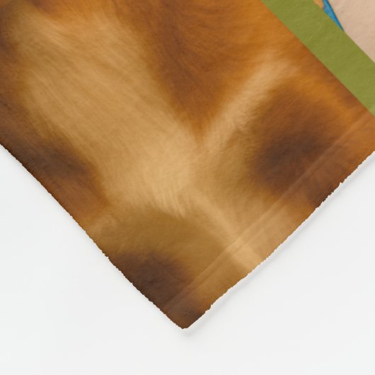 Couverture Polaire 40 Photo Collage Template And Text Personalized (Coin)