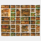 Couverture Polaire 40 Photo Collage Template Personalized Custom Made (Devant (Horizontal))