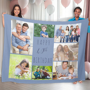 Couverture Polaire 40e anniversaire 7 Collage photo bleu