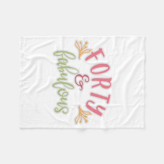 Couverture Polaire 40e anniversaire Idées Quarante et fabuleuses (Devant (Horizontal))