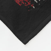 Couverture Polaire 45 47 Trump 2024 - Drapeau américain (Coin)