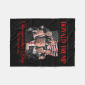 Couverture Polaire 47e Président des États-Unis Inauguration Trump 20 (Devant (Horizontal))