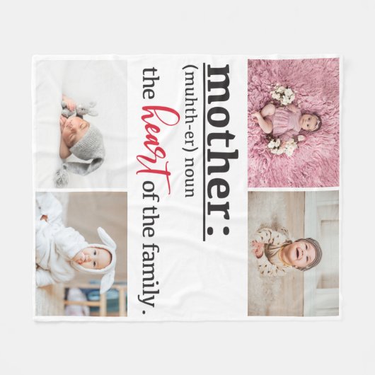 Couverture Polaire 4 mère modèle photo définition (Devant (Horizontal))