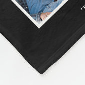 Couverture Polaire 4 Photos Collage Famille Décor (Coin)