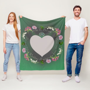 Couverture Polaire 4ème fleuron, 22ème anniversaire de Mariage vert