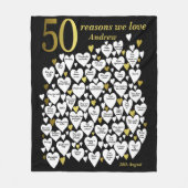Couverture Polaire 50e anniversaire 50 raisons Nous vous aimons (Devant)