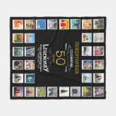 Couverture Polaire 50e anniversaire Black Gold légendaire photo (Devant (Horizontal))