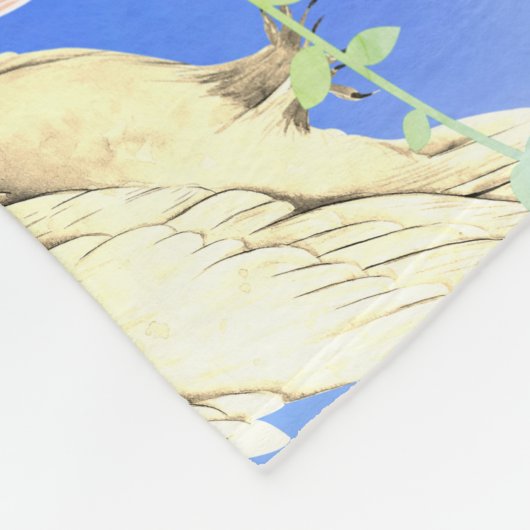 Couverture Polaire 5 chouettes pastel Fleece Blanket (Coin)