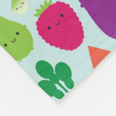 Couverture Polaire 5 des fruits et légumes de jour (Coin)