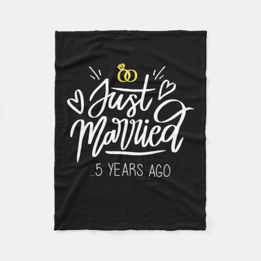 Couverture Polaire 5e anniversaire du Mariage (Devant)