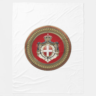 Couverture Polaire [600] Ordre de Malte - Armoiries de SMOM