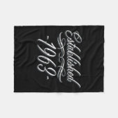 Couverture Polaire 61 Ans Ancien Tatoueur Année de naissance 1963 61e (Devant (Horizontal))