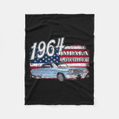 Couverture Polaire 64 Impala Lowrider Ss 4 juillet Américain (Devant)