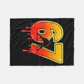 Couverture Polaire 67 Brainrot Youth Wrestling Drip - Funny Kids 67 (Devant (Horizontal))